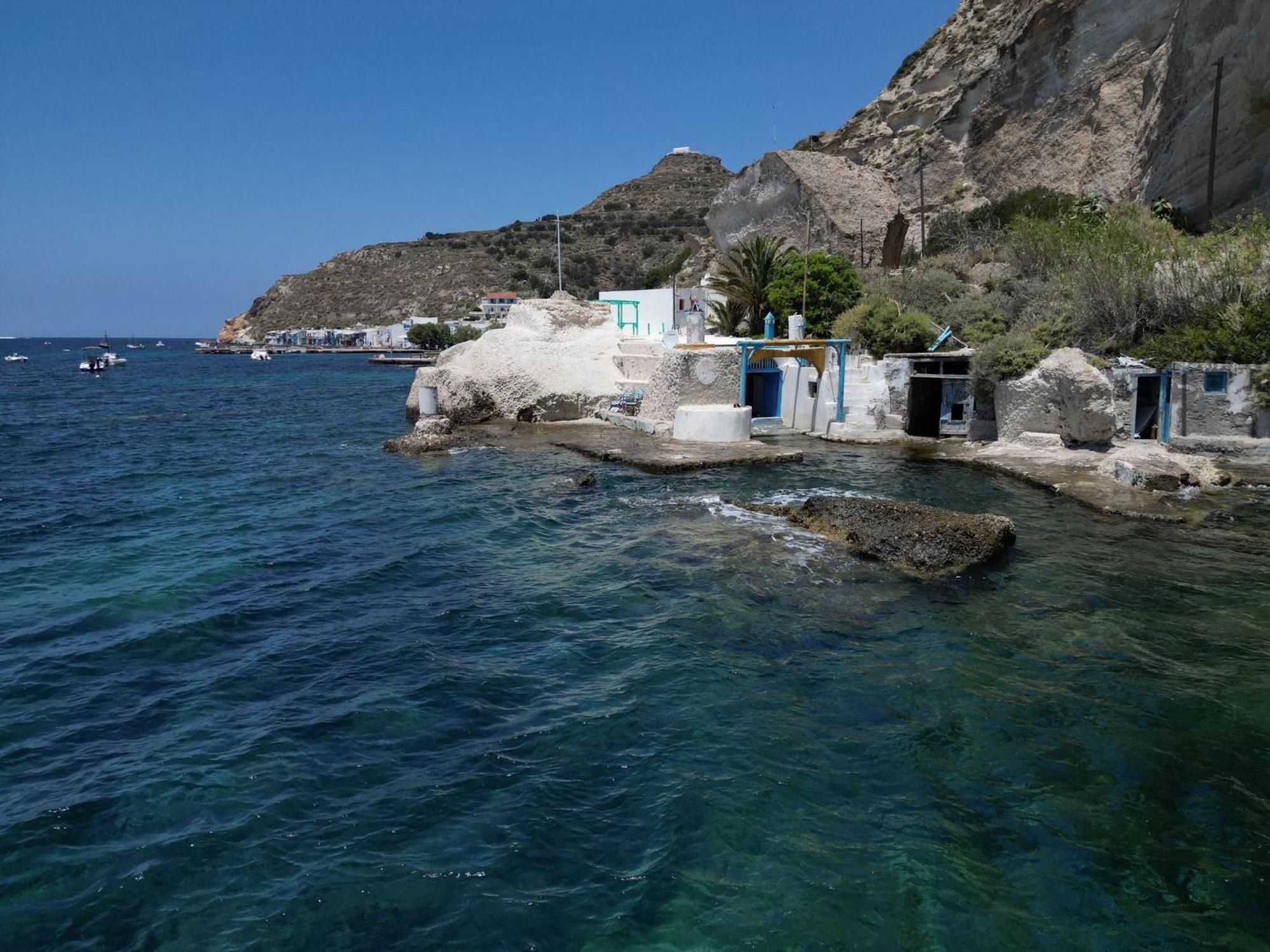 The Monk Seal Boathouse Villa Klima  Exterior foto